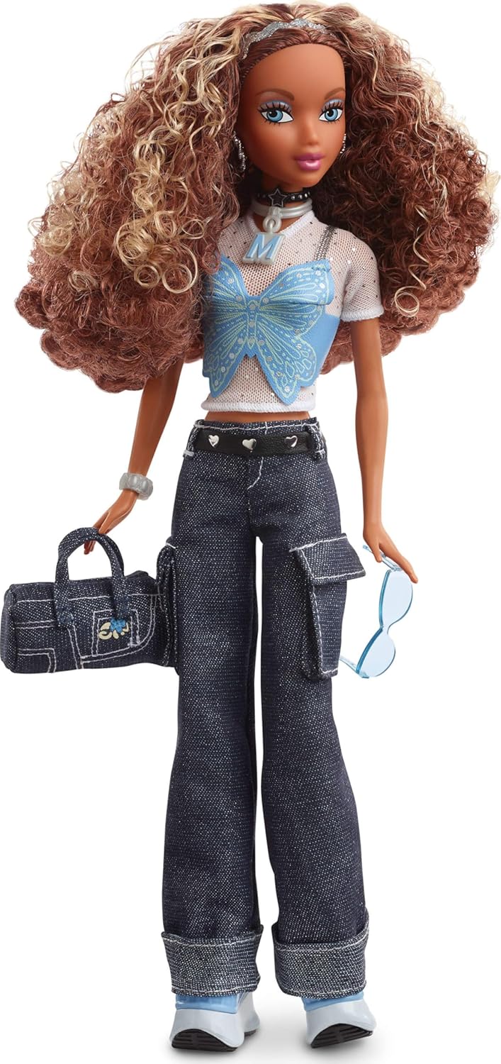 Barbie Signature My Scene Puppe und Accessoires, Madison im von der Jahrtausendwende inspirierten O