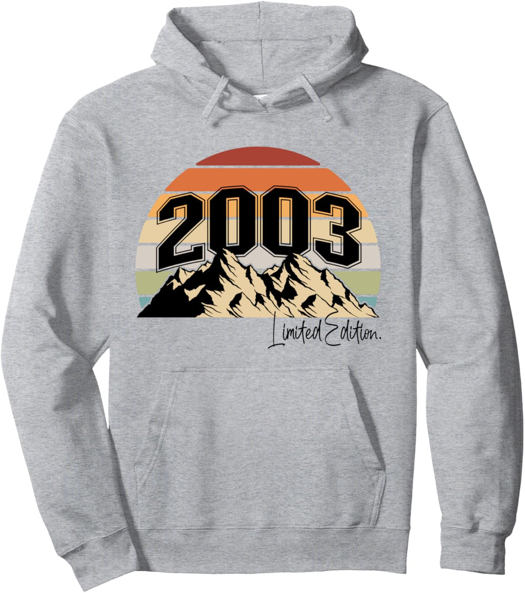 18 Jahre Alt Volljährig 18.Geburtstag 2003 Limited Edition Pullover Hoodie
