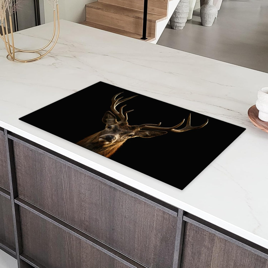 Herdabdeckplatte Einteilig Küche Herdabdeckung Induktionsfeld Ceranfeld Herdabdeckplatten Vinyl Matt