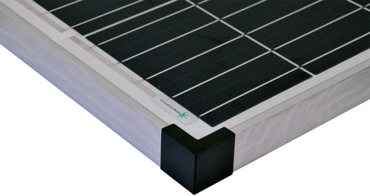 SET 1x 100W Poly Solar Modul 20A Laderegler gelb Montagewinkel Kabel Komplettset Solarmodul Photovol