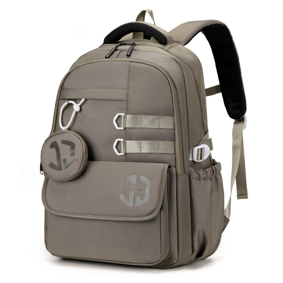JANSBEN Wasserdichter Schulrucksack für Teenager Jungen und Mädchen, Mehrfachfach Design für Schule