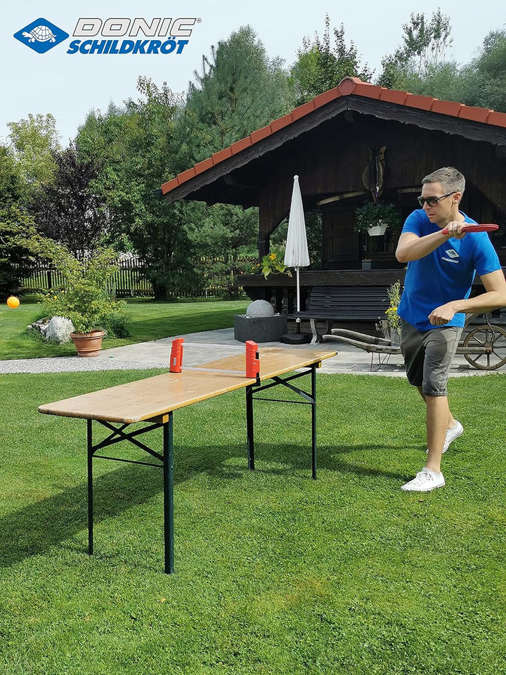 Donic-Schildkröt Tischtennisset Outdoor mit Netz Einheitsgrösse, Einheitsgrösse