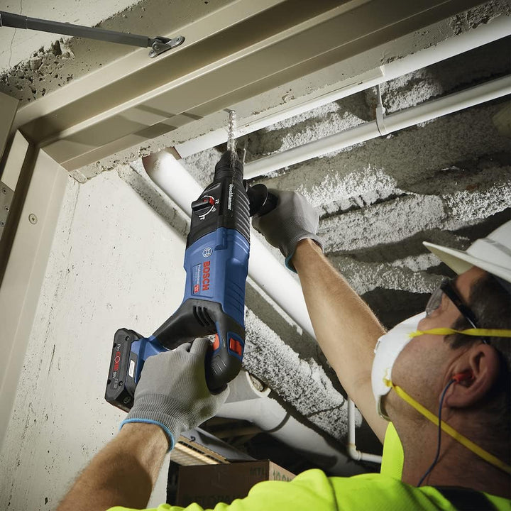 Bosch Professional 18V System Bohrhammer GBH 18V-26 D (ohne Akku, max. Schlagenergie: 2,5 J, Wechsel