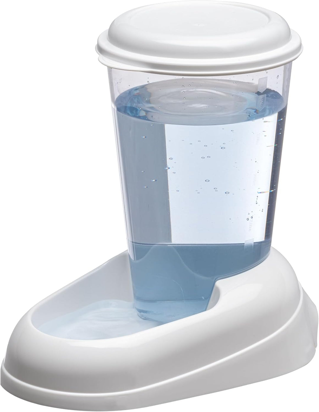 Ferplast Wasserspender für Hunde und Katzen Nadir 3 Liter für kleine und mittlere Hunde, durchsichti