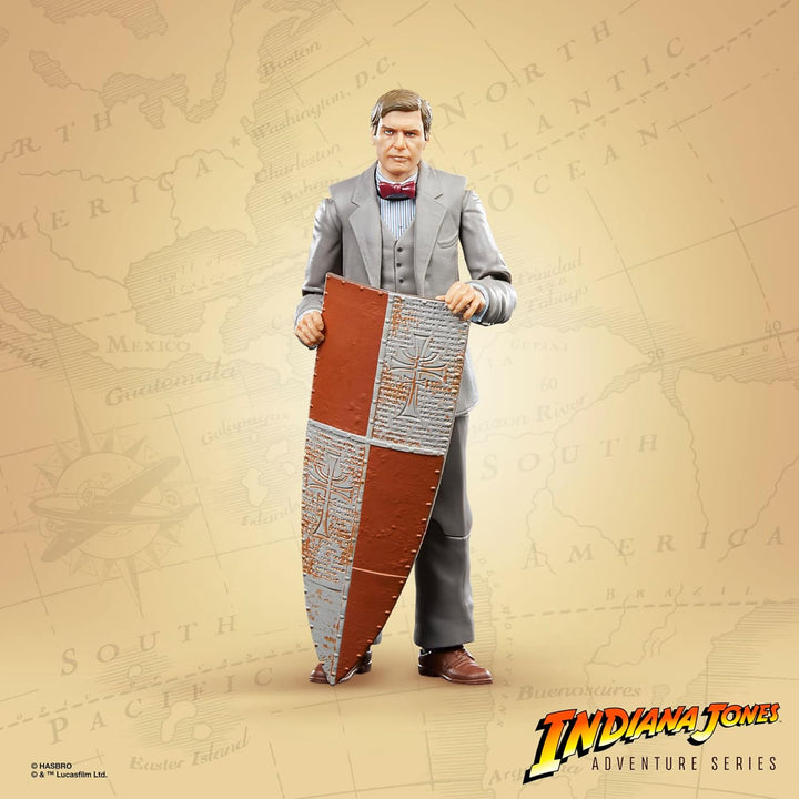 Hasbro Indiana Jones und der letzte Kreuzzug Adventure Series Indiana Jones (Professor), 15 cm gross