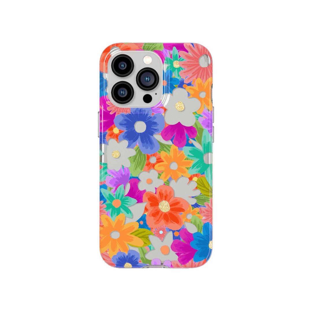 tech21 Evo Art Cutout Flora für iPhone 13 Pro - Schutzhülle mit exklusivem Artwork und 3,6 m Multi-D