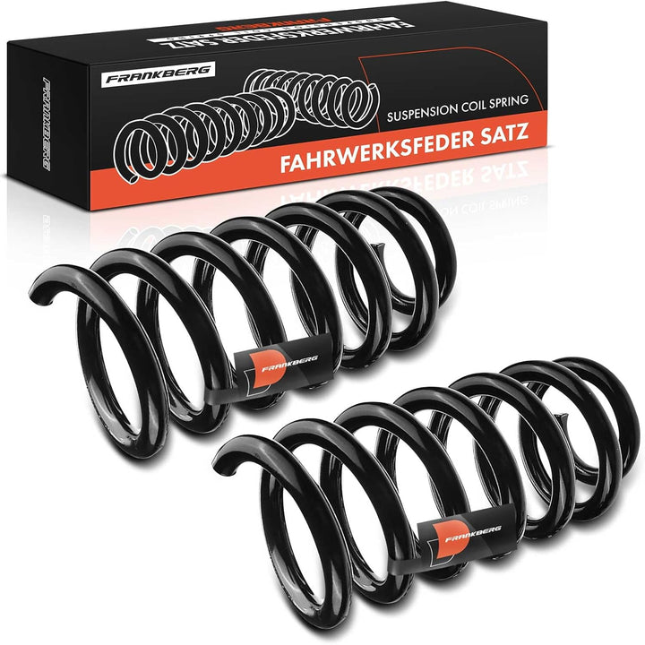 Frankberg 2x Federn Fahrwerksfeder Hinterachse Kompatibel mit Insignia A Sports Tourer G09 2009-2015