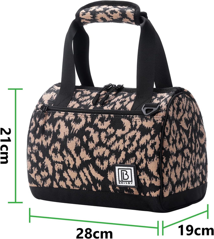 Brisby Kühltasche - 10L, Lunchtasche Damen, Vierschicht isolierte Kühltasche mit Kühlelemente, viels