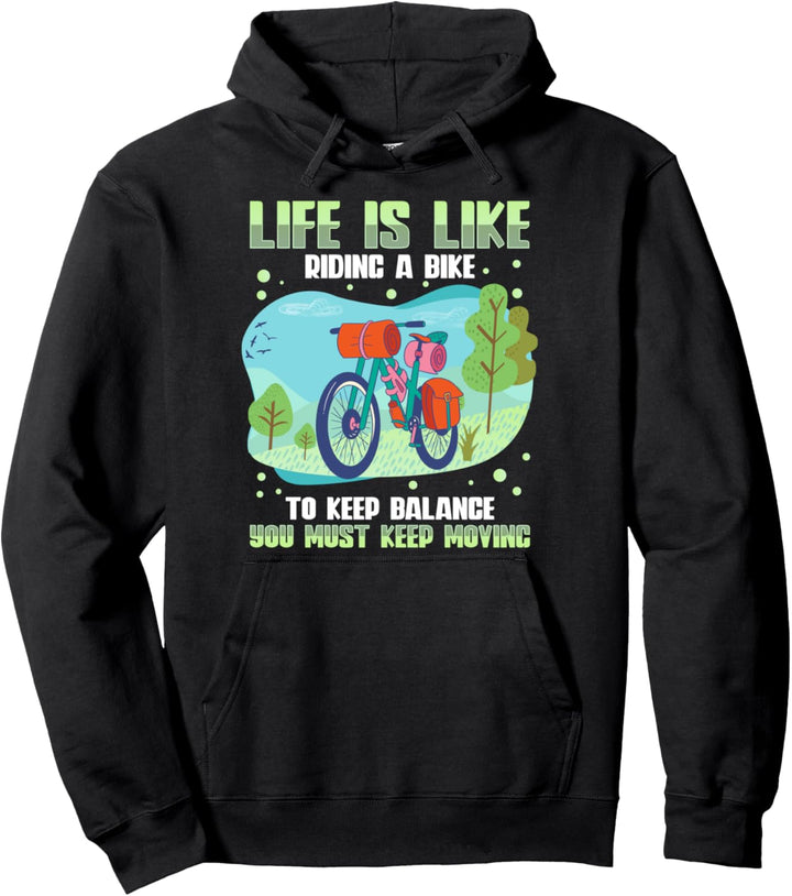 Lustig Fahrrad Mountainbike Spruch Radfahren Geschenk Pullover Hoodie
