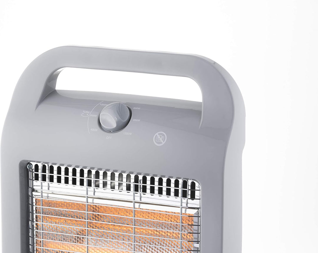 Olimpia Splendid 99396 Solaria Evo S Halogen Heizstrahler 1200 W , 45 m³, Grau Halogen Grau, Halogen