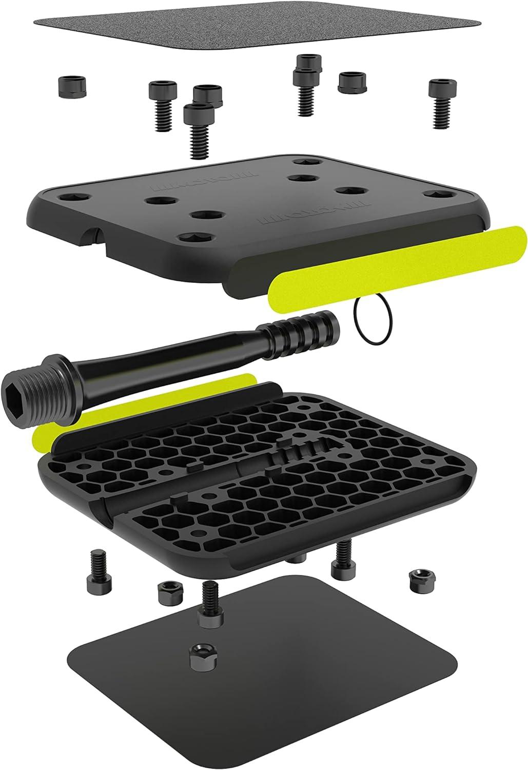 MOTOBICYCLES Reflex Urban Pedal Checker - das ultimative Pedal für alle Schuharten, für Gravel Bike,