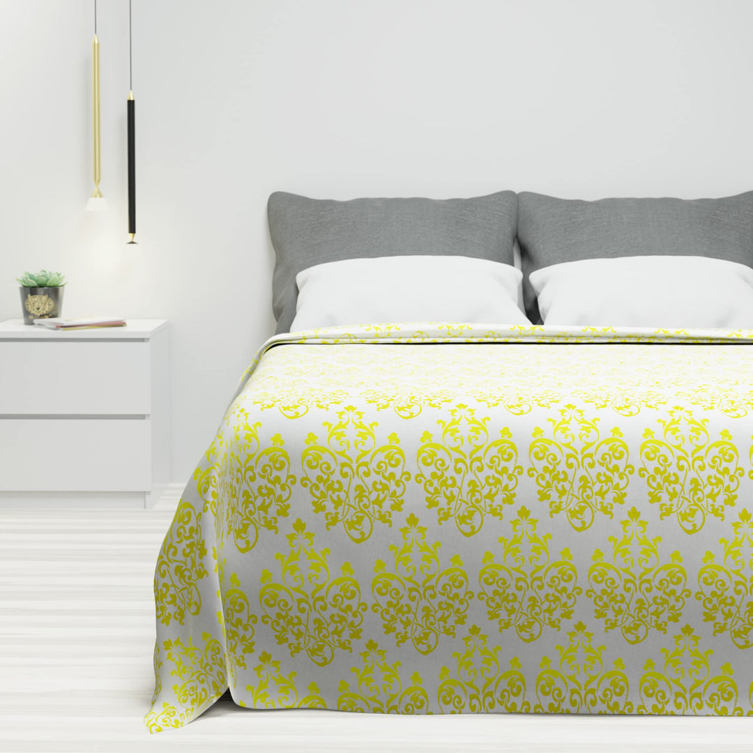 Byour3 - Wohndecke 100% Reine Baumwolle Doppelbett Einzelbett Queen Size Bettdecke Bettüberwurf Somm