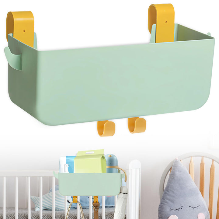 Nachttisch Caddy zum Aufhängen: Bett Organizer Zum Einhänge Mit Haken, Robuste Hängebett Organizer A