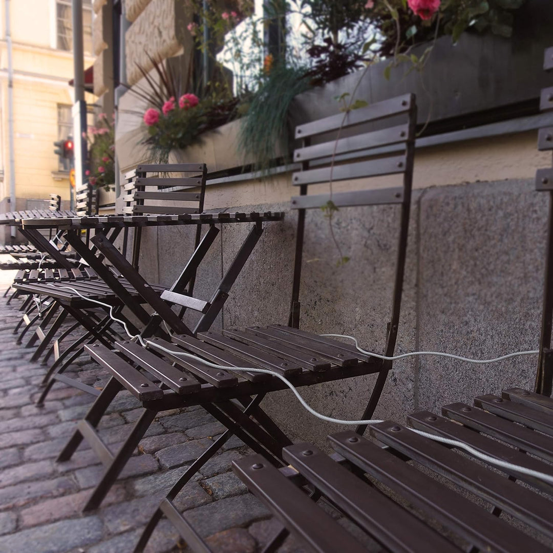 Drahtseile24 Stahlseil ummantelt mit Ösen, Stahlkabel mit Schlaufen, Schlaufenkabel - Diebstahlsiche