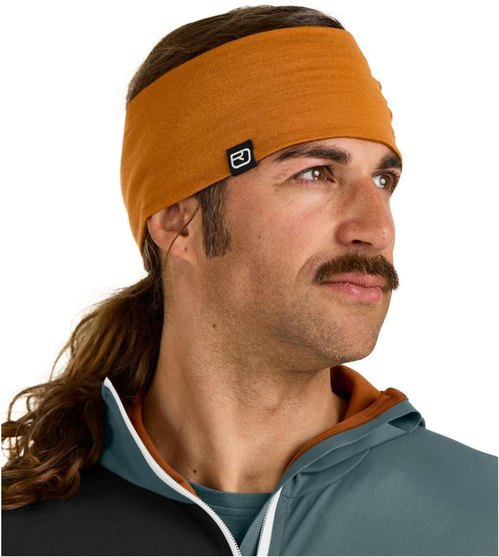 Ortovox Unisex 120 Tec Logo Headband Headband Einheitsgrösse Dunkelgrau (Dark Arctic Grey), Einheits