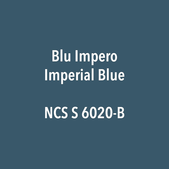 bianco Shabby® Blu Impero Kreidefarbe Wasserbasis für Alle Oberflächen einfach zu verarbeiten ohne s