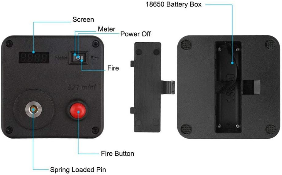 Leeko Spule DIY Werkzeug Kit V3, Wickelzubehör-Set mit Wickelhilfe (V4) /Mini Ohm Reader/Pinzette/Hi