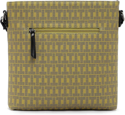 Tamaris Umhängetasche Jody 31984 Damen Handtaschen Ornament Einheitsgrösse Oliv Oil 966, Einheitsgrö