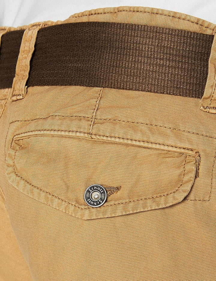 Schott NYC Herren Klassische Hose, Beige