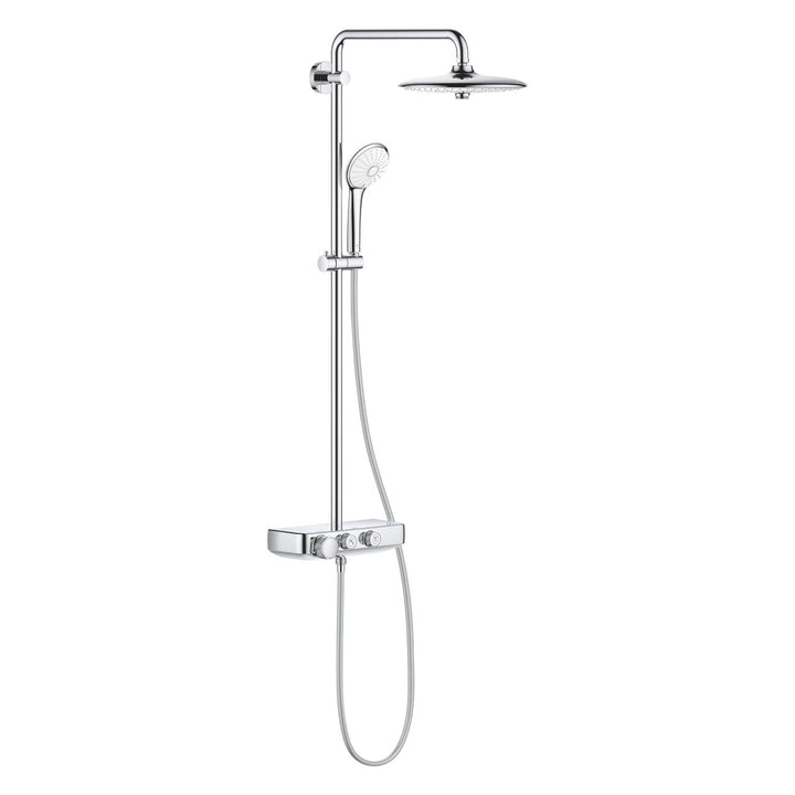 GROHE Euphoria Smartcontrol 260, Duschsystem mit Thermostatbatterie (wassersparende Regendusche mit