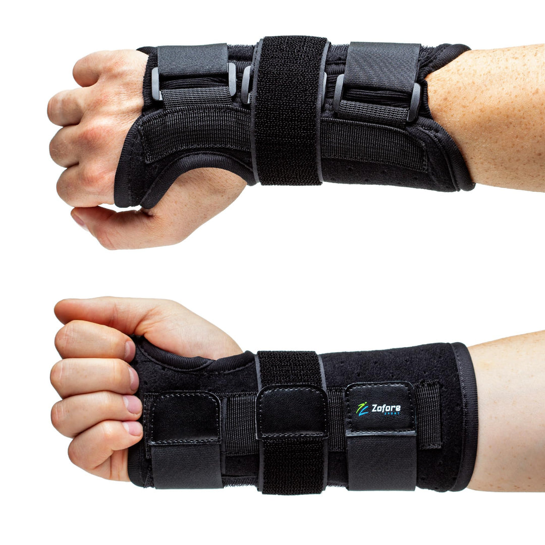Karpaltunnel Handgelenkstütze mit Metallschiene-Stabilisator - Zur Linderung von Tendinitis Arthriti