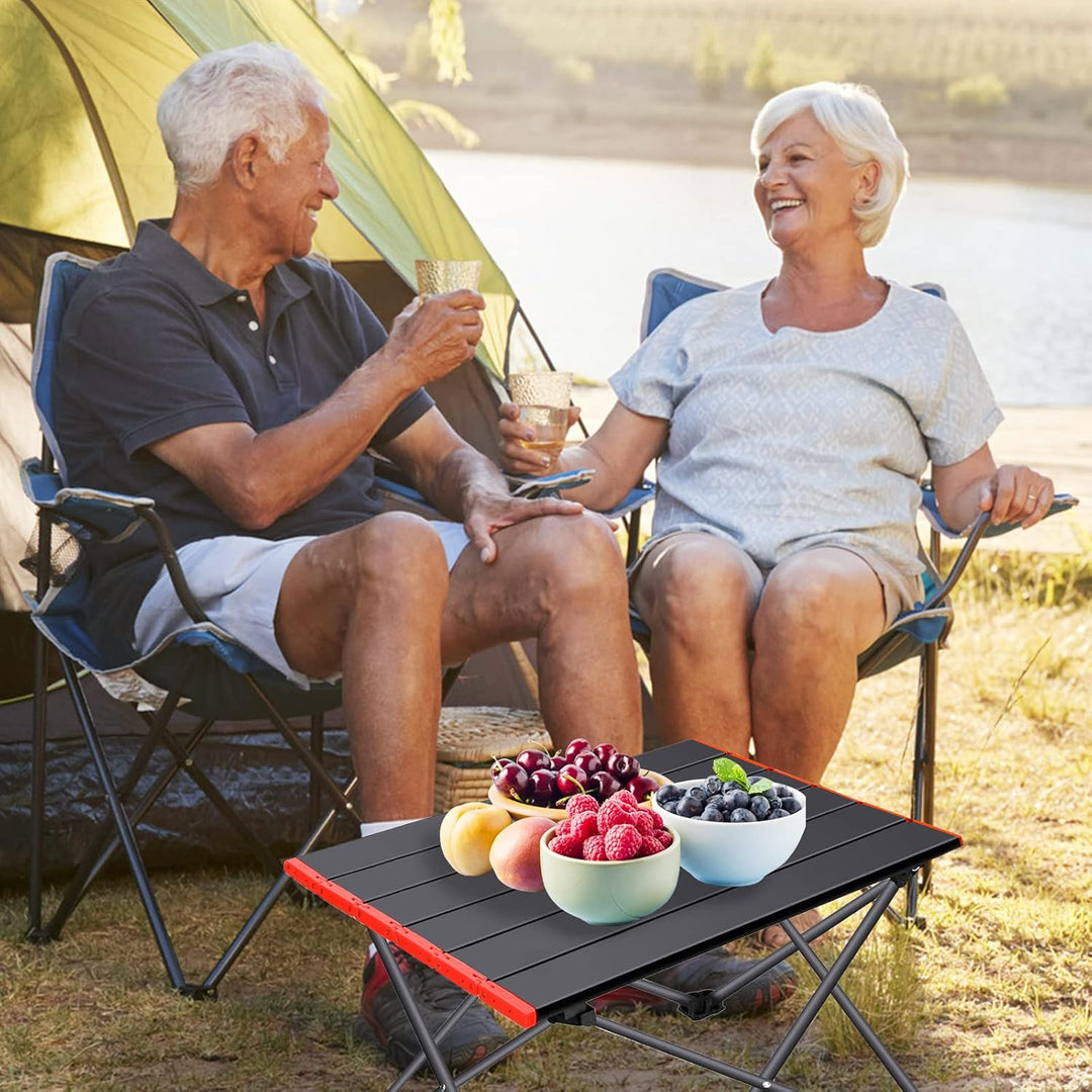 Tragbar Klapptisch,Campingtisch,Tragbarer Campingtisch,Leichter Klapptisch im Freien,Aluminium Campi