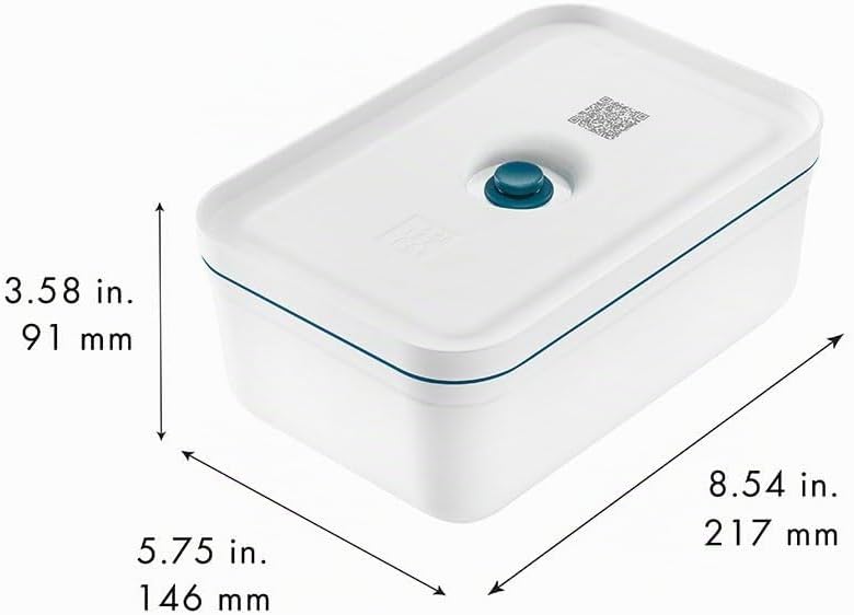 ZWILLING Fresh &amp; Save Vakuum Lunchbox, Grösse L, Kunststoff, Weiss-La Mer Weiss L Lunchbox L, Wei&amp;