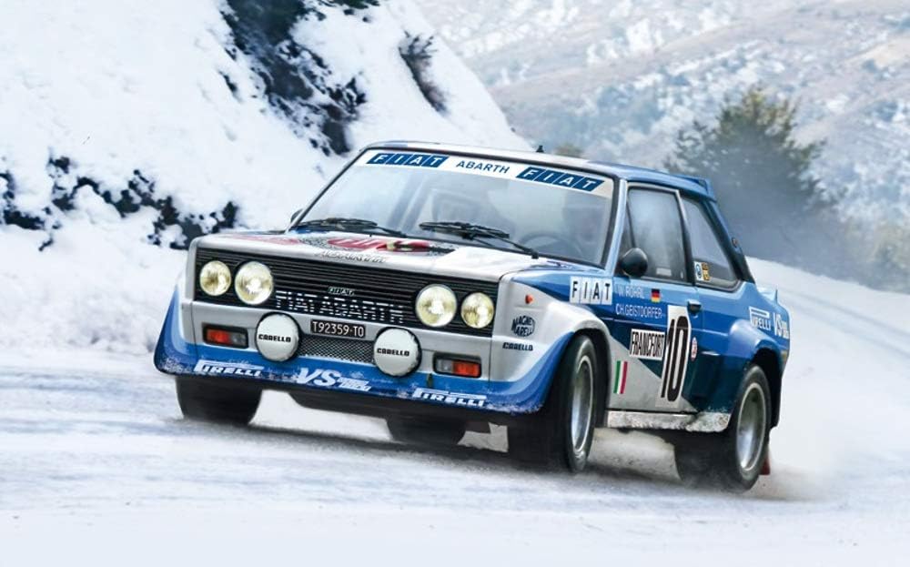 ITALERI 3662S - 1:24 Fiat 131 Abarth Rally , Modellbau, Bausatz, Standmodellbau, Basteln, Hobby, Kle