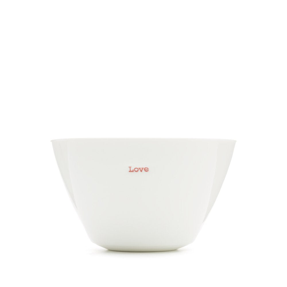 Keith Brymer Jones Word Range Schale, mit Schriftzug Love