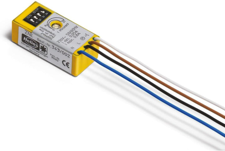 Helios Zeitnachlaufschalter ZNE Zeitschalter für Installationsschalterprogramme 4010184003427
