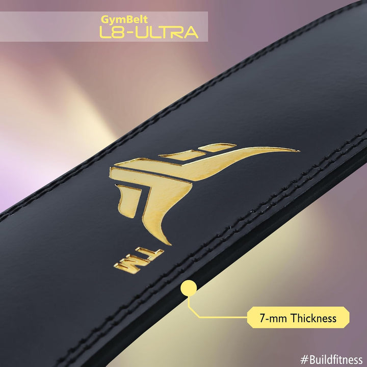 Mytra Fusion Gym Belt 4 Zoll Gewichthebergürtel Ideal für Workout, Powerlifting, Rückenstütze Frauen