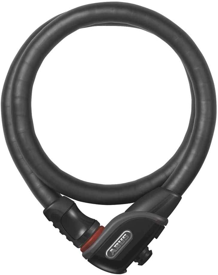ABUS Panzerkabelschloss Steel-O-Flex Phantom 8960 - mit magnetischem TexFL-Halter - Kabelschloss aus
