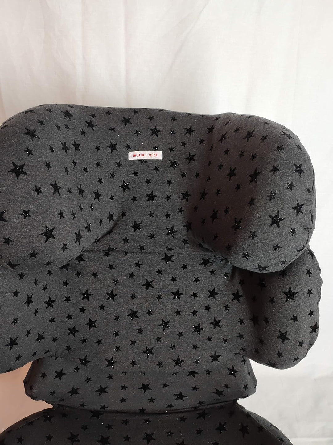 MOON-BEBE Schutzhülle für Cybex Pallas, Silver Pallas Fix und Pallas 2 Fix Nergo (black stars)