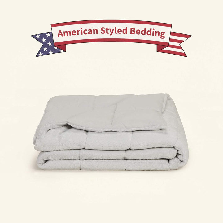 Slumber Cloud Plüschdecke mit ClimaDry Faserfüllung (152x177cm) - American Styled Bedding