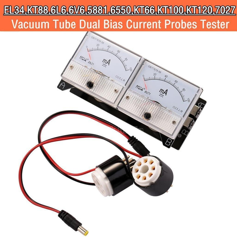 Nobsound 8-Pin Dual Bias Stromsonden Tester Meter Current Probe Tester Meter für EL34 KT88 6L6 6V6 6