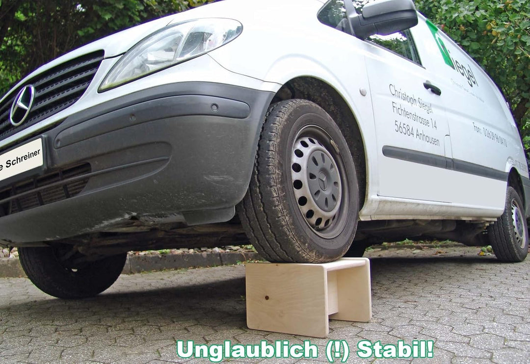Eli Wendehocker für Kinder aus Holz – 4 Sitzhöhen (15–35 cm), naturbelassen, sehr stabil & kippsiche