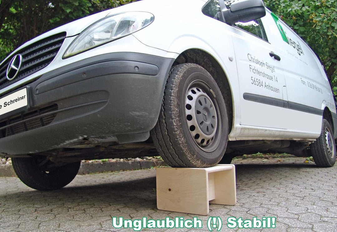Eli Wendehocker für Kinder aus Holz – 4 Sitzhöhen (15–35 cm), naturbelassen, sehr stabil &amp; kippsiche