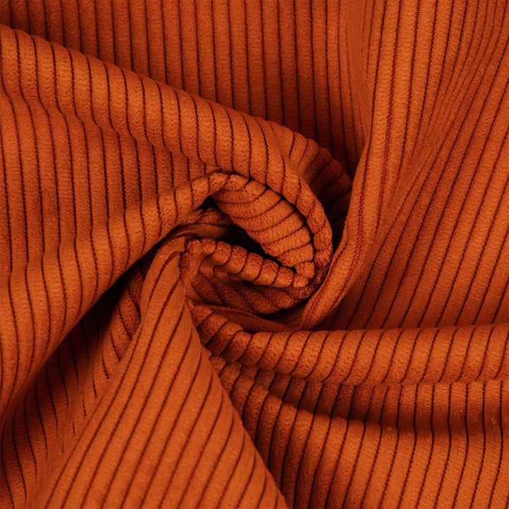 Selfitex 4er Set Cord Kissen 2X 50x50 + 2X 30x50, Couchkissen mit Füllung und Bezug, Kissen Cord, sa