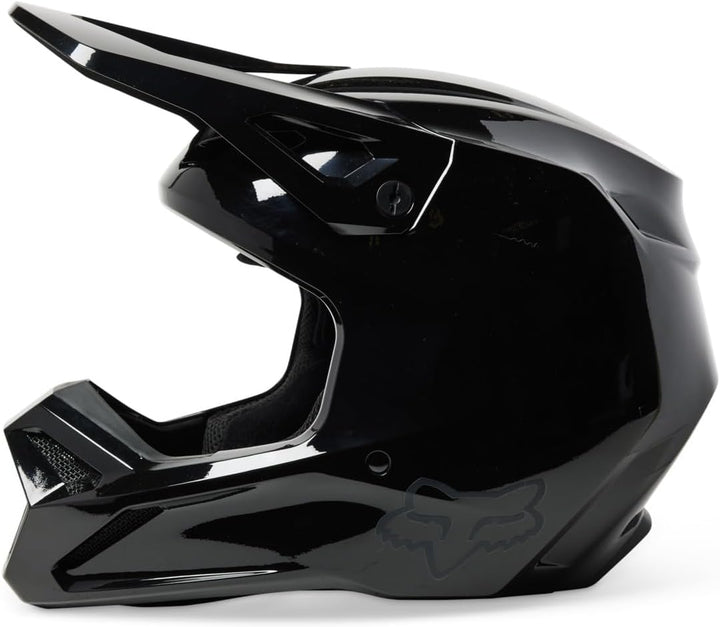 Fox Racing Unisex – Erwachsene Solid Helm, Schwarz, XS XXL Schwarz, XXL Schwarz