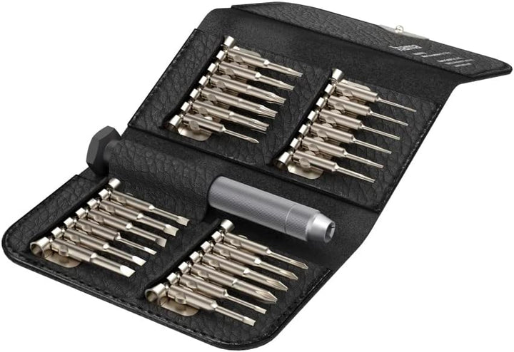 Hama Feinmechaniker Schraubendreher Mini (u.a. Kreuzschlitz, Schlitz, Torx Reparatur-Set magnetisch