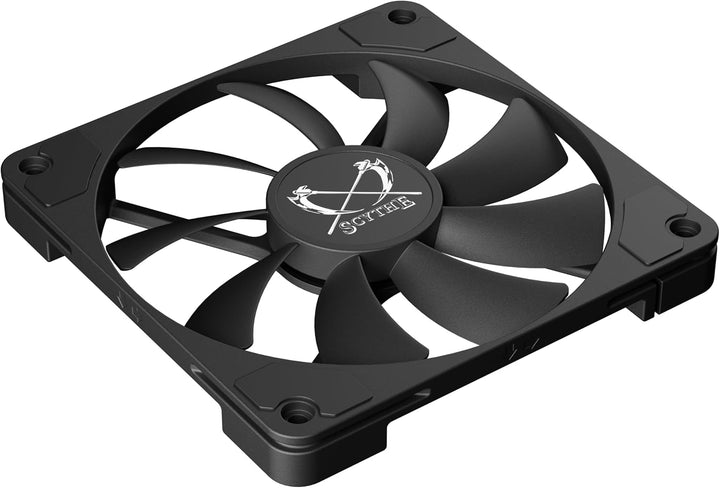 SCYTHE Big Shuriken 4 CPU-Kühler mit niedrigem Profil, 11,9 x 12,2 x 6,6 cm, 12 V, 200 W, 31,78 dB,