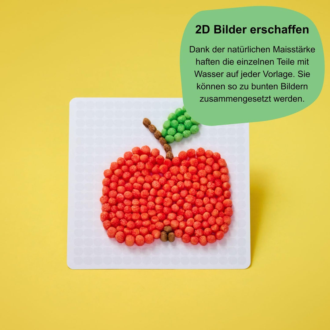 Playmais Mosaic Farmworld | 8000 Teile | Bastelset | natürliches Spielzeug | inkl. Schwämmchen, 14 v