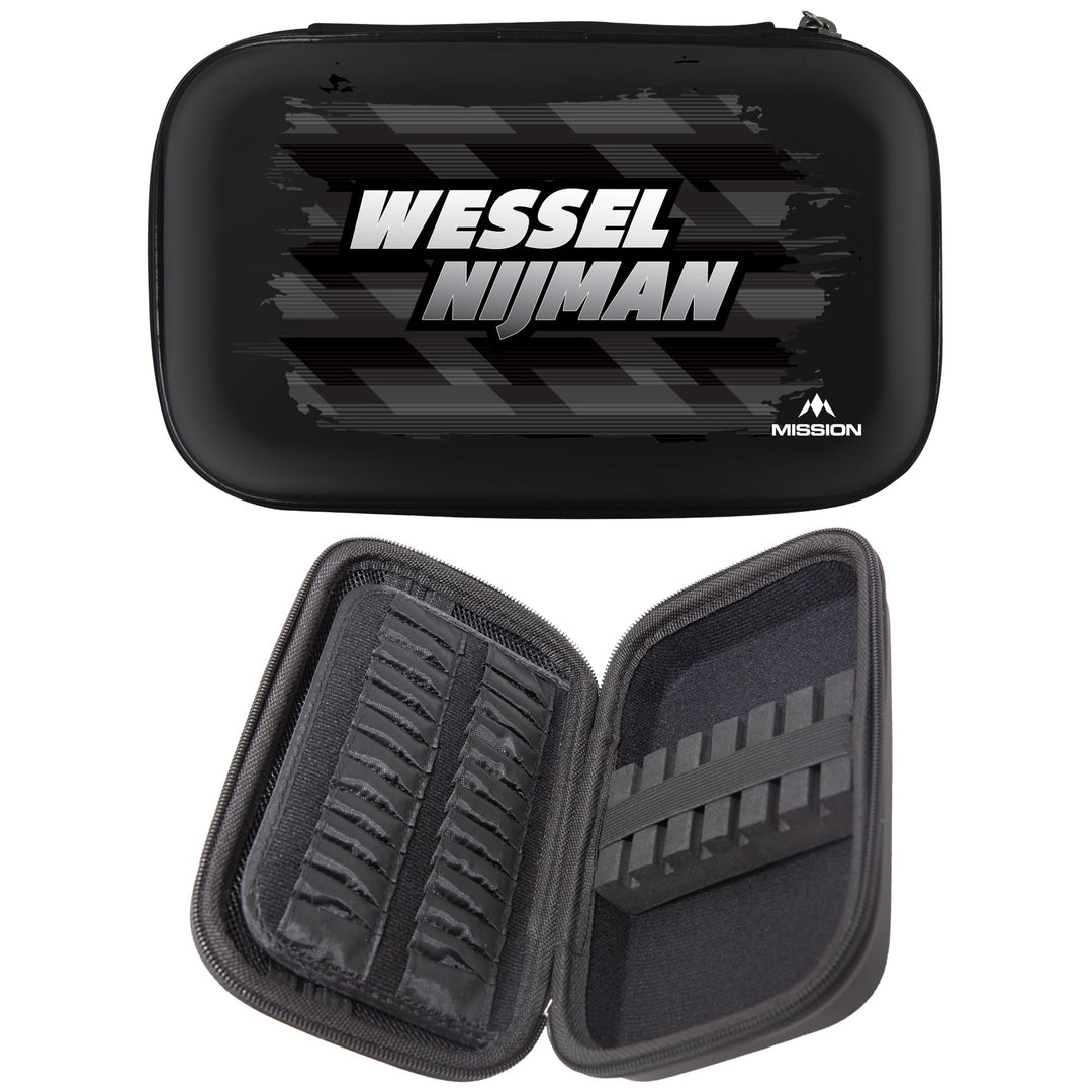 Mission Darts Player | Wessel Nijman | schützendes Eva-Material | Darttasche/Aufbewahrungstasche