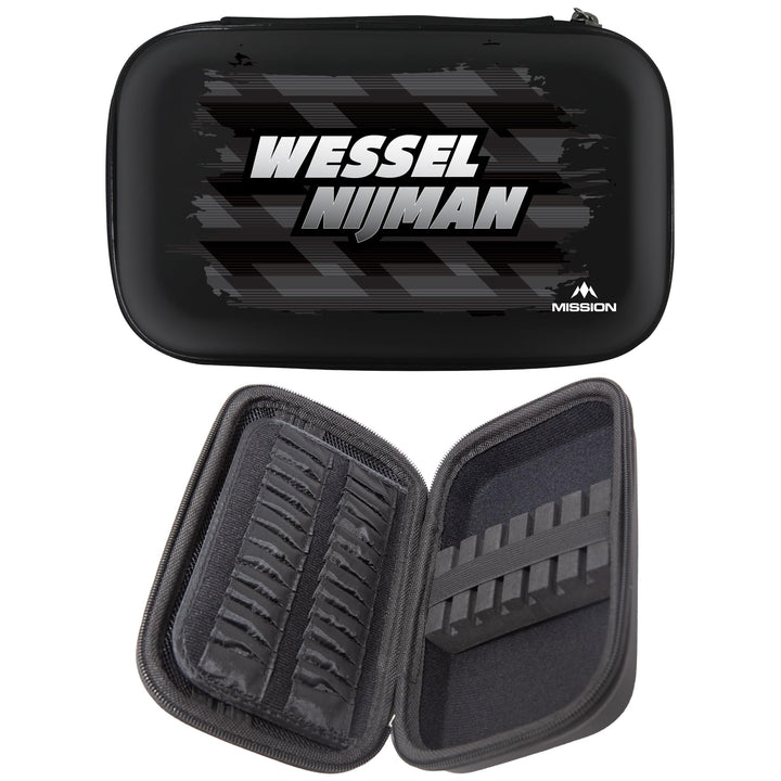Mission Darts Player | Wessel Nijman | schützendes Eva-Material | Darttasche/Aufbewahrungstasche