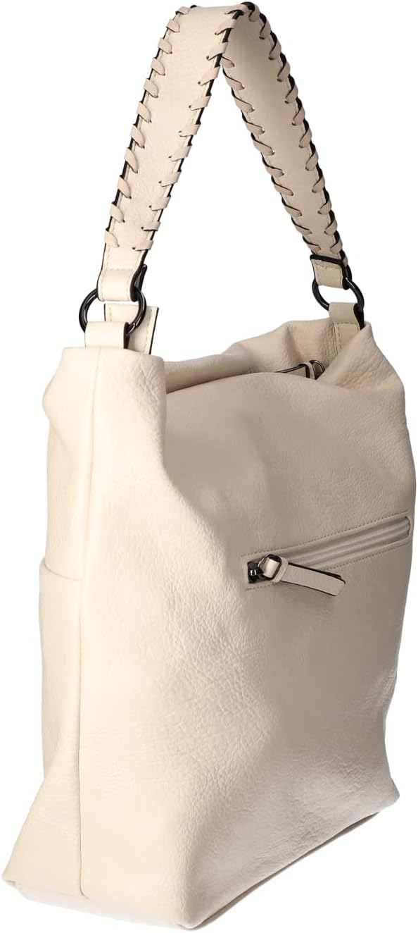 Gabor Damen Madlen Schultertasche 37 x 10,5 x 28 (LxBxH) Beige, 37 x 10,5 x 28 (LxBxH) Beige