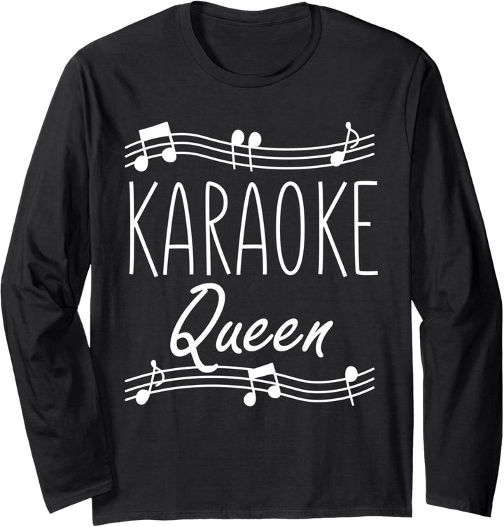 Karaoke Queen Langarmshirt