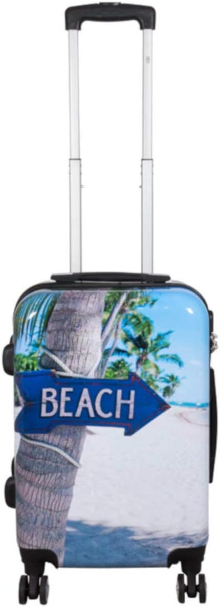 Warenhandel König Polycarbonat Hartschalen Koffer Trolley Reisekoffer Reisetrolley Handgepäck Boardc