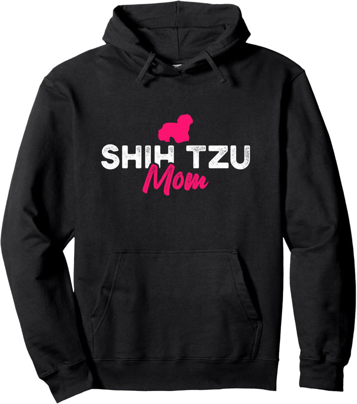 Shih Tzu Mom Pullover Hoodie