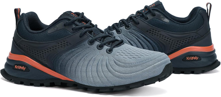Kricely Traillaufschuhe Herren Laufschuhe Strassenlaufschuhe Sneaker Leicht Wanderschuhe Fitnessschu