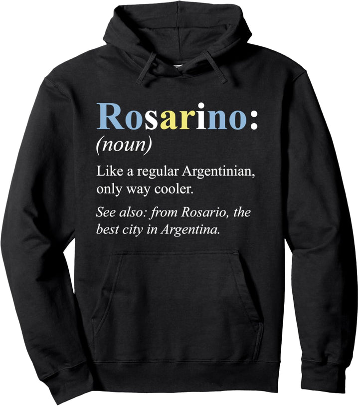 Argentinien Rosario Geschenk Englisch Version - Rosarino Pullover Hoodie